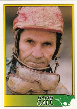 1993 Jockey Star #167 David Gall Front